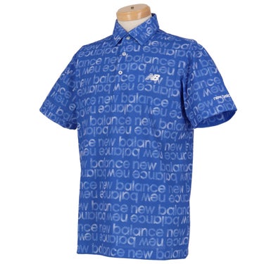 ニューバランスゴルフ　メンズ グラデーションボーダーロゴ柄 半袖 ポロシャツ 012-6168007　2026年モデル 詳細12