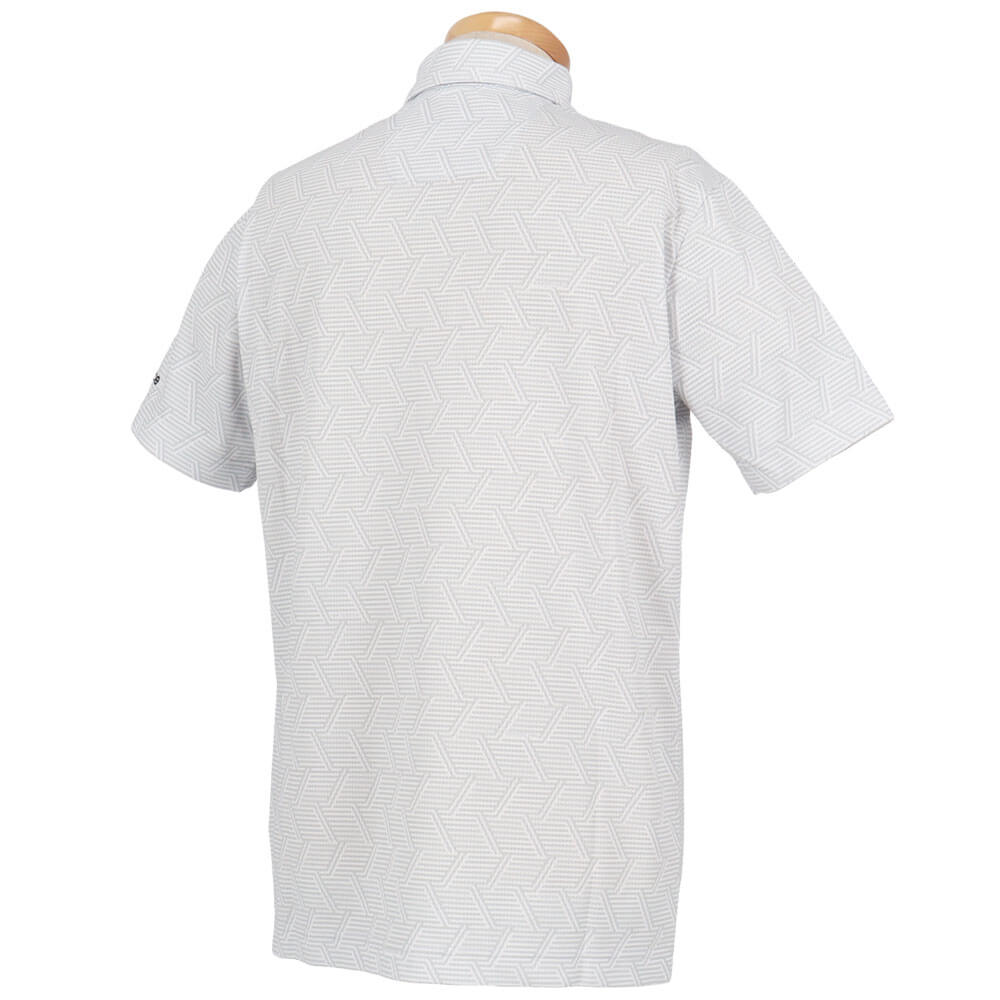 ニューバランスゴルフ　メンズ ジオメトリック柄 半袖 ポロシャツ 012-6168011　2026年モデル 詳細8