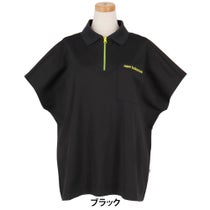 ニューバランスゴルフ　レディース ハーフジップ ビッグ 半袖 ポロシャツ 012-6160502　2026年モデル