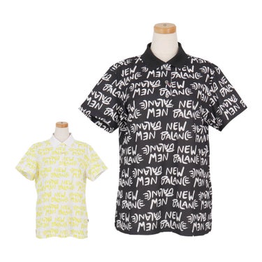 ニューバランスゴルフ　レディース 総柄 半袖 ポロシャツ 012-6160503　2026年モデル 詳細1