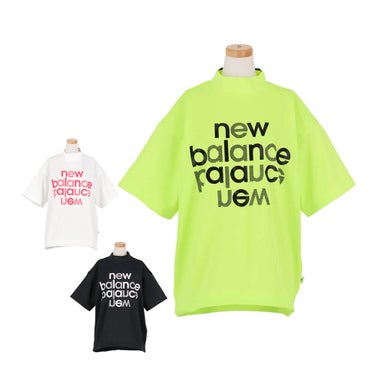 ニューバランスゴルフ　レディース スクエアリバース 5分袖 モックネック プルオーバー 012-6166508　2026年モデル 詳細1