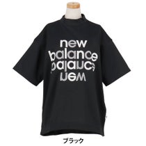 ニューバランスゴルフ　レディース スクエアリバース 5分袖 モックネック プルオーバー 012-6166508　2026年モデル