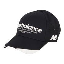 ニューバランスゴルフ メンズ シックスパネル キャップ 012-6187010 010 ブラック 2026年モデル