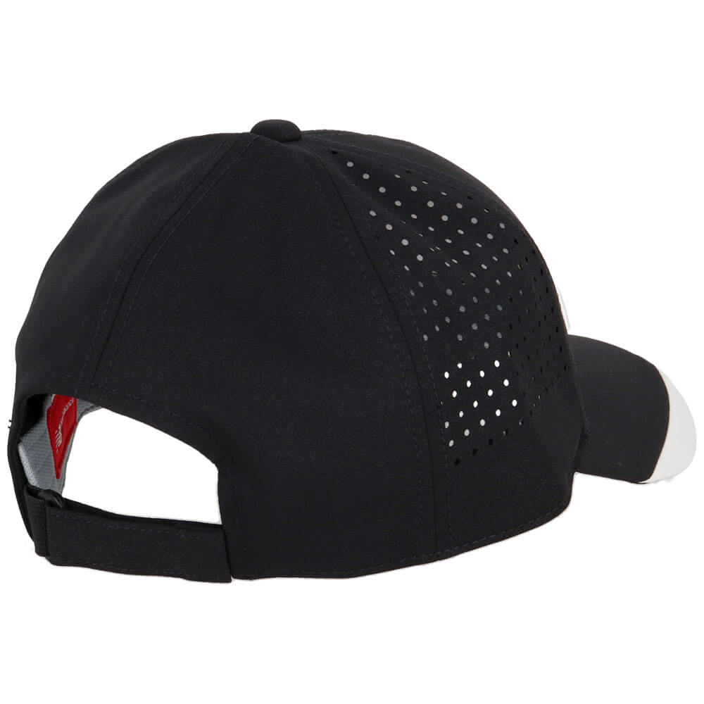 ニューバランスゴルフ　メンズ シックスパネル キャップ 012-6187010 010 ブラック　2026年モデル 詳細1