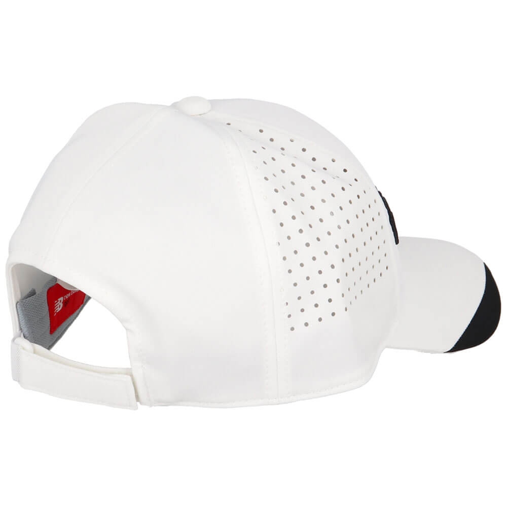 ニューバランスゴルフ　メンズ シックスパネル キャップ 012-6187010 030 ホワイト　2026年モデル 詳細1