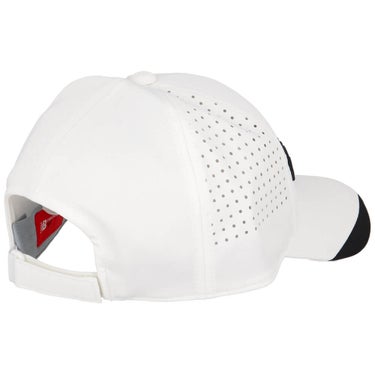 ニューバランスゴルフ　メンズ シックスパネル キャップ 012-6187010 030 ホワイト　2026年モデル 詳細1