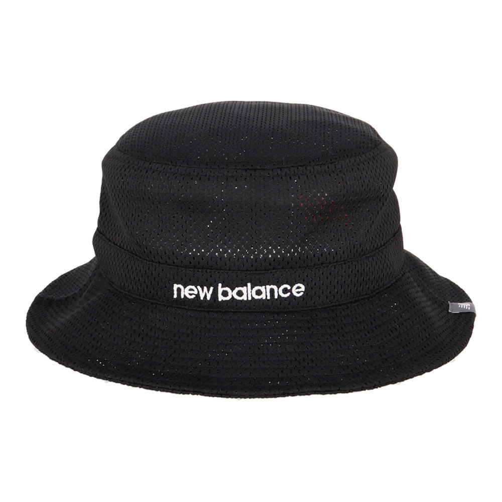 ニューバランスゴルフ　メンズ メッシュ バケットハット 012-6187014 010 ブラック　2026年モデル