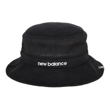 ニューバランスゴルフ　メンズ メッシュ バケットハット 012-6187014 010 ブラック　2026年モデル