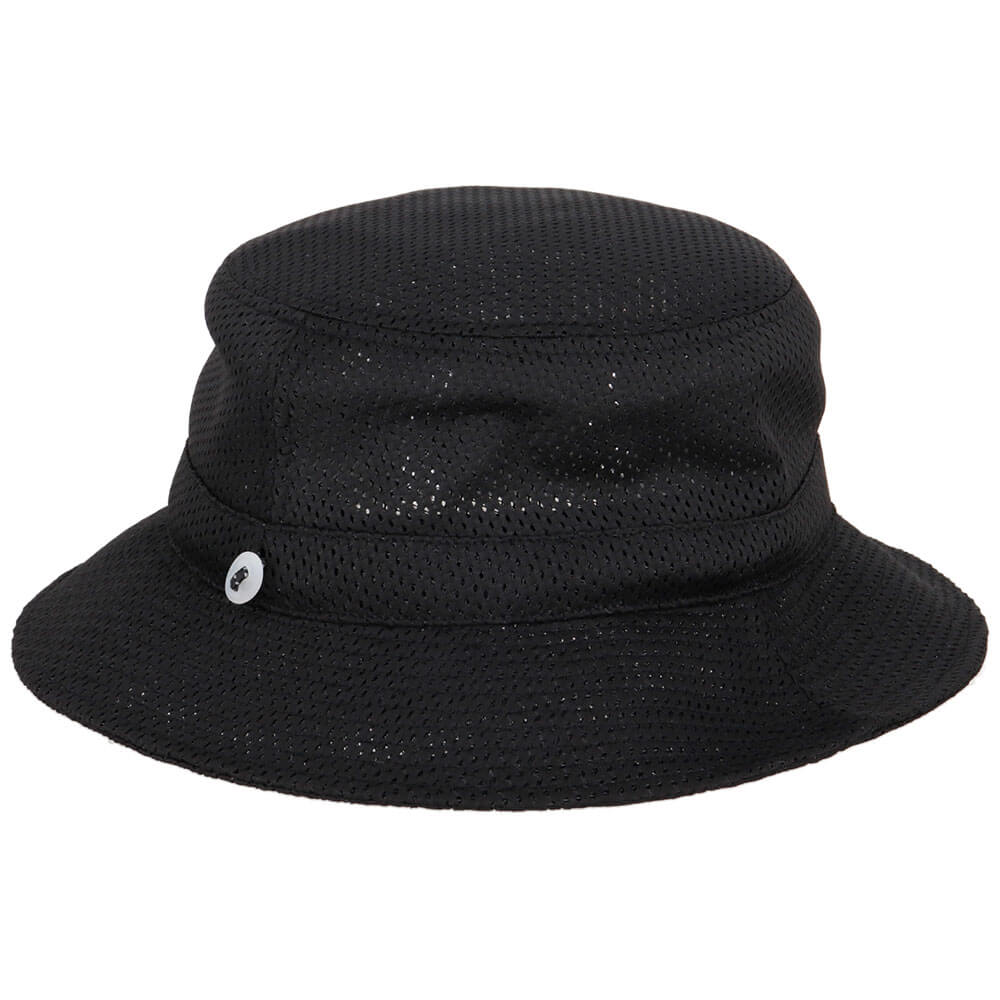 ニューバランスゴルフ　メンズ メッシュ バケットハット 012-6187014 010 ブラック　2026年モデル 詳細2