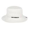 ニューバランスゴルフ　メンズ メッシュ バケットハット 012-6187014 030 ホワイト　2026年モデル