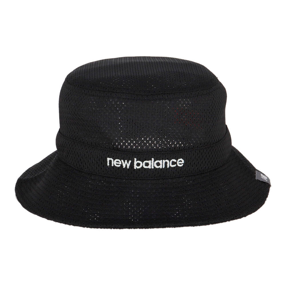 ニューバランスゴルフ　レディース メッシュ バケットハット 012-6187517 010 ブラック　2026年モデル ブラック