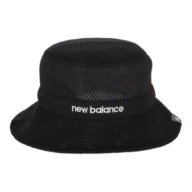 ニューバランスゴルフ　レディース メッシュ バケットハット 012-6187517 010 ブラック　2026年モデル ブラック