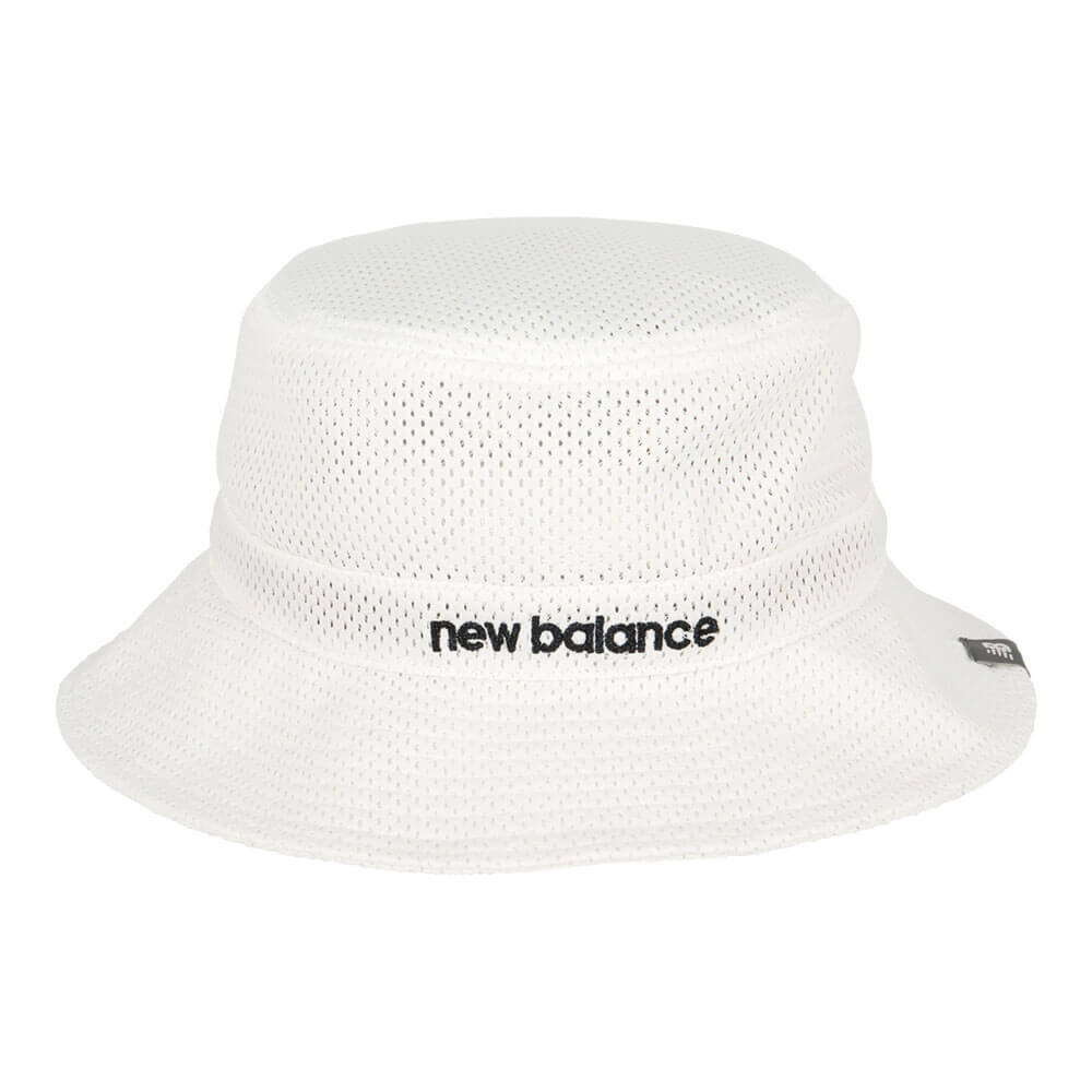 ニューバランスゴルフ　レディース メッシュ バケットハット 012-6187517 030 ホワイト　2026年モデル ホワイト