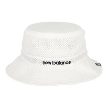 ニューバランスゴルフ　レディース メッシュ バケットハット 012-6187517 030 ホワイト　2026年モデル