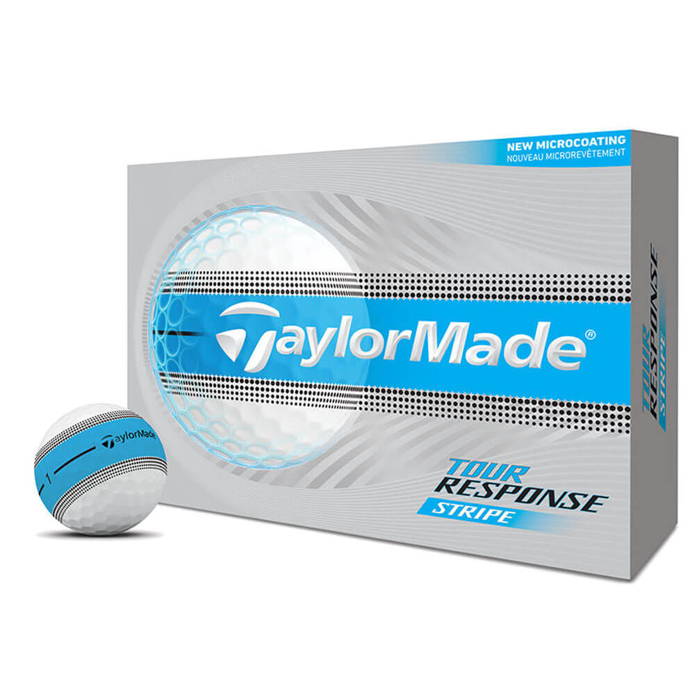 テーラーメイド　ツアーレスポンス ストライプ 2026年モデル ゴルフボール ブルー　1ダース（12球入り） ブルー