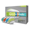 テーラーメイド　ツアーレスポンス ストライプ 2026年モデル ゴルフボール マルチカラー　1ダース（12球入り） マルチカラー