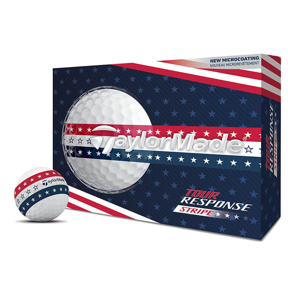 テーラーメイド　ツアーレスポンス ストライプ 2026年モデル ゴルフボール USA　1ダース（12球入り）