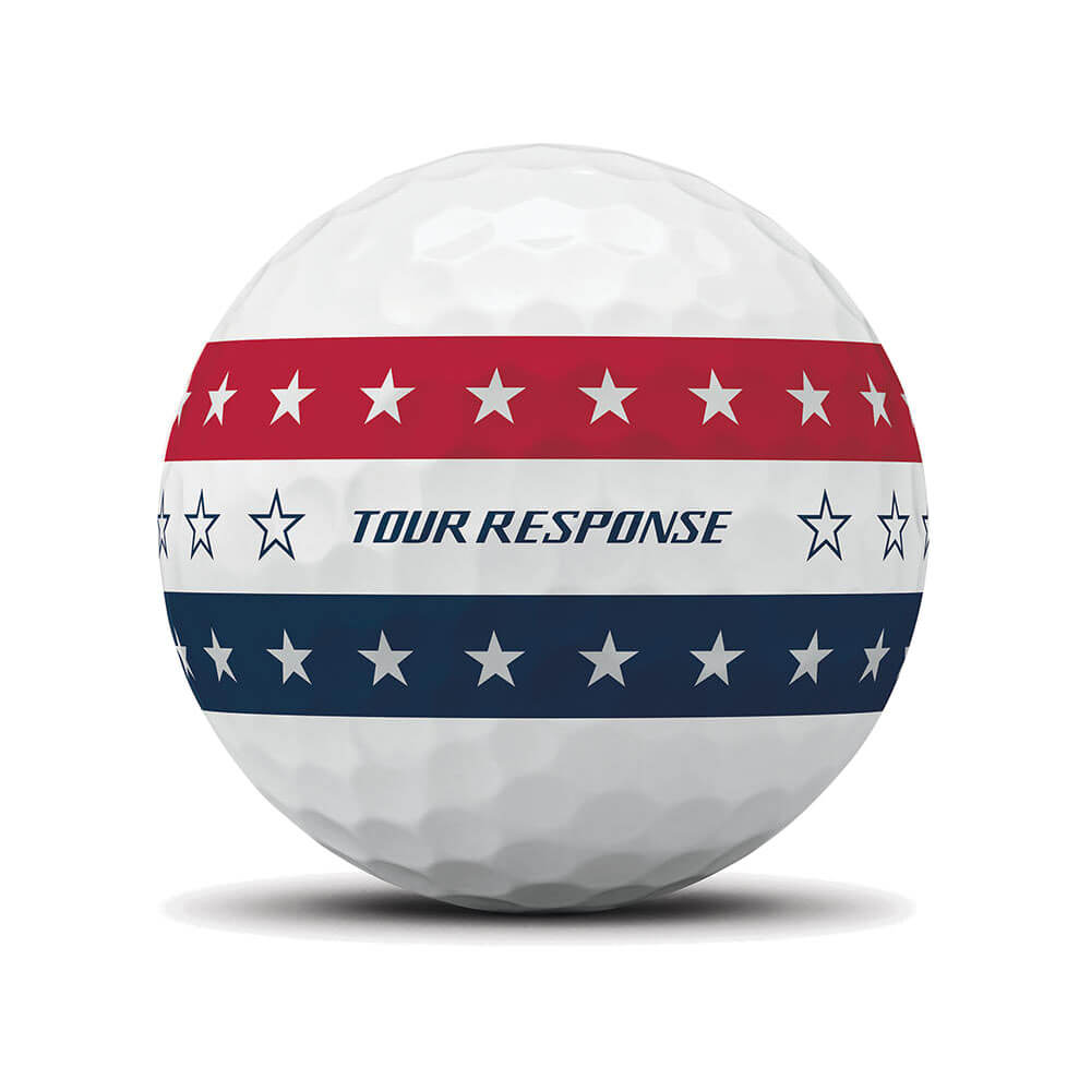 テーラーメイド　ツアーレスポンス ストライプ 2026年モデル ゴルフボール USA　1ダース（12球入り） 詳細4