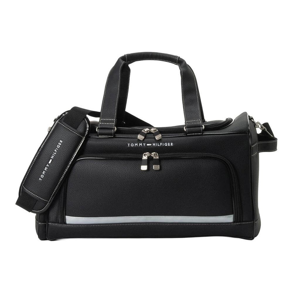 トミー ヒルフィガー ゴルフ　フェイス ボストンバッグ THMG6SB1 10 ブラック　2026年モデル ブラック