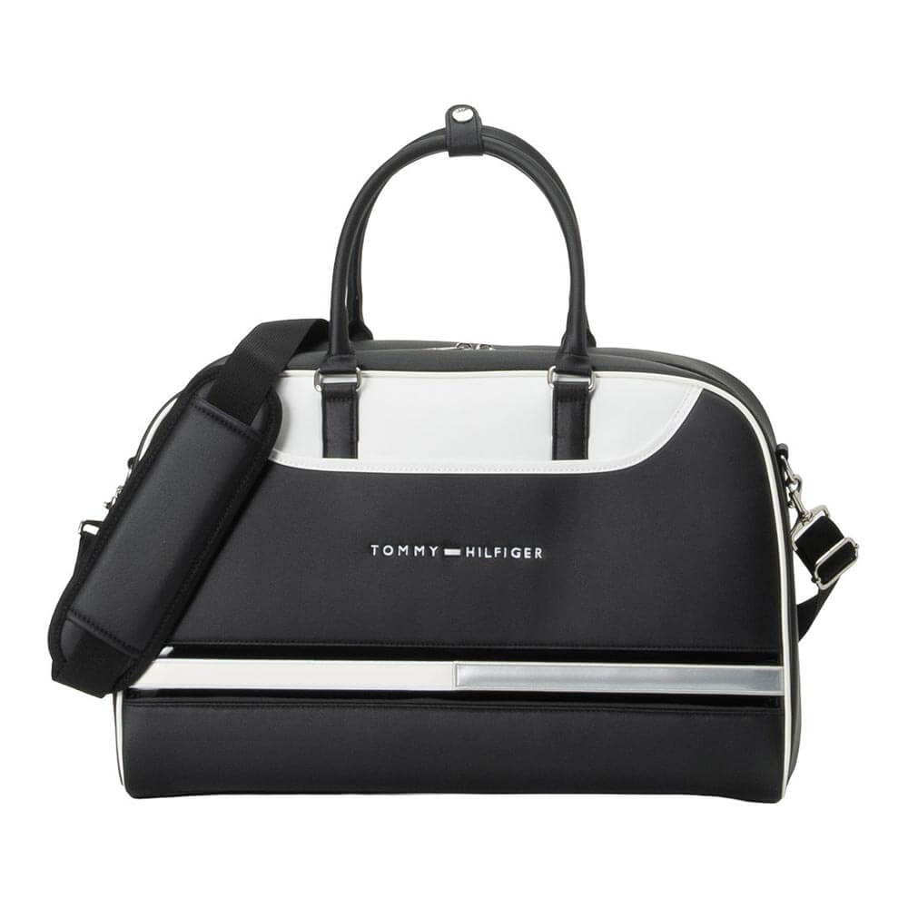 トミー ヒルフィガー ゴルフ　ベーシック ボストンバッグ THMG6SBA 10 ブラック　2026年モデル ブラック