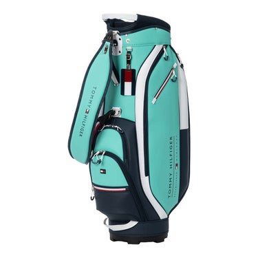 トミー ヒルフィガー ゴルフ　エッセンシャル カート キャディバッグ THMG6SC6 37 ターコイズブルー　2026年モデル ターコイズブルー