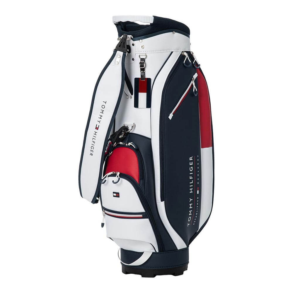 トミー ヒルフィガー ゴルフ エッセンシャル カート キャディバッグ THMG6SC6 90 トリコロール 2026年モデル