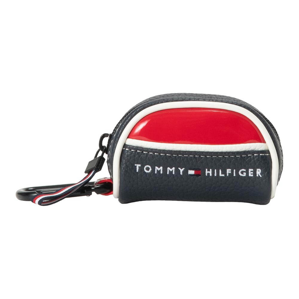 トミー ヒルフィガー ゴルフ　ゴルフ フェイス ボールポーチ THMG6SE3 30 ネイビー　2026年モデル ネイビー