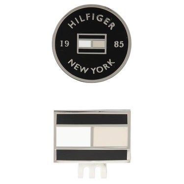 トミー ヒルフィガー ゴルフ　クリップマーカー THMG6SM2 10 ブラック　2026年モデル ブラック