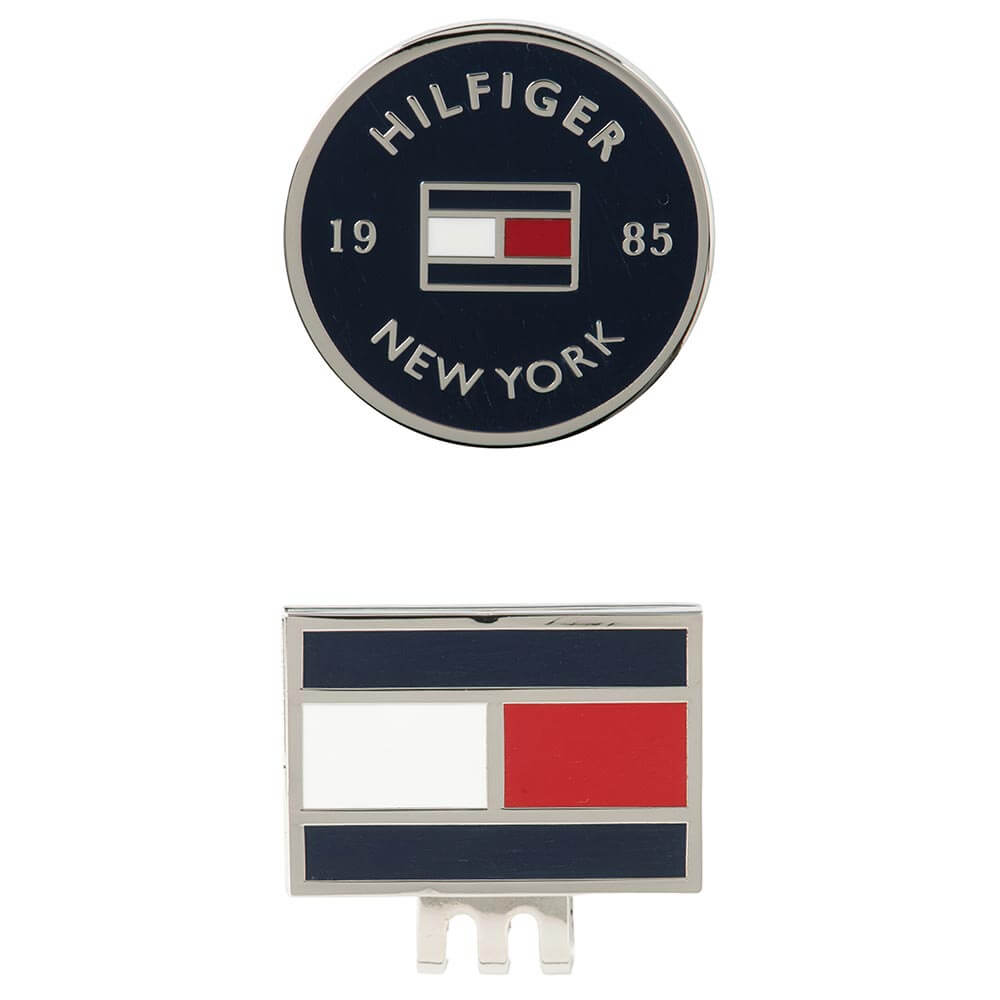 トミー ヒルフィガー ゴルフ　クリップマーカー THMG6SM2 30 ネイビー　2026年モデル ネイビー