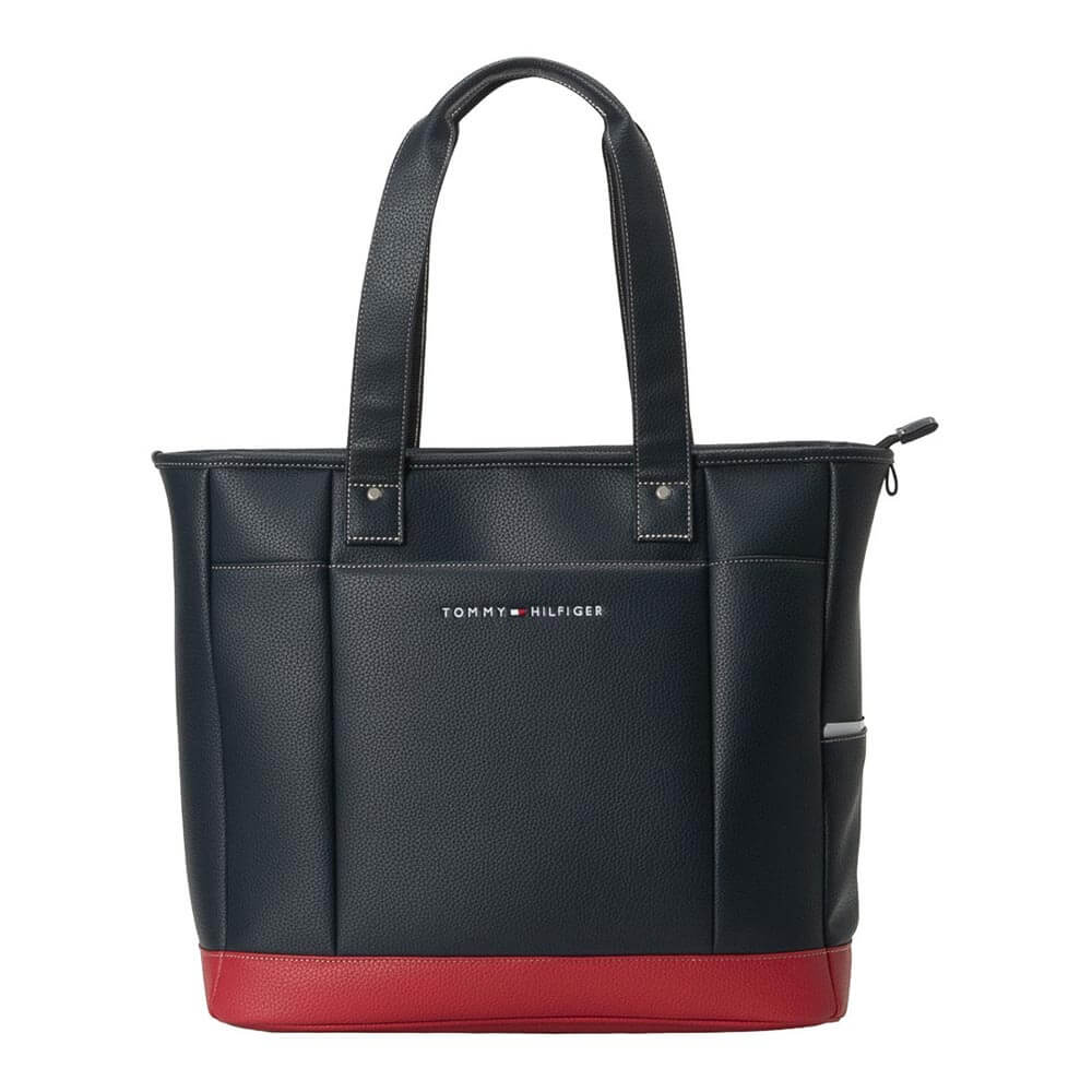 トミー ヒルフィガー ゴルフ　フェイス トートバッグ THMG6ST1 30 ネイビー　2026年モデル ネイビー