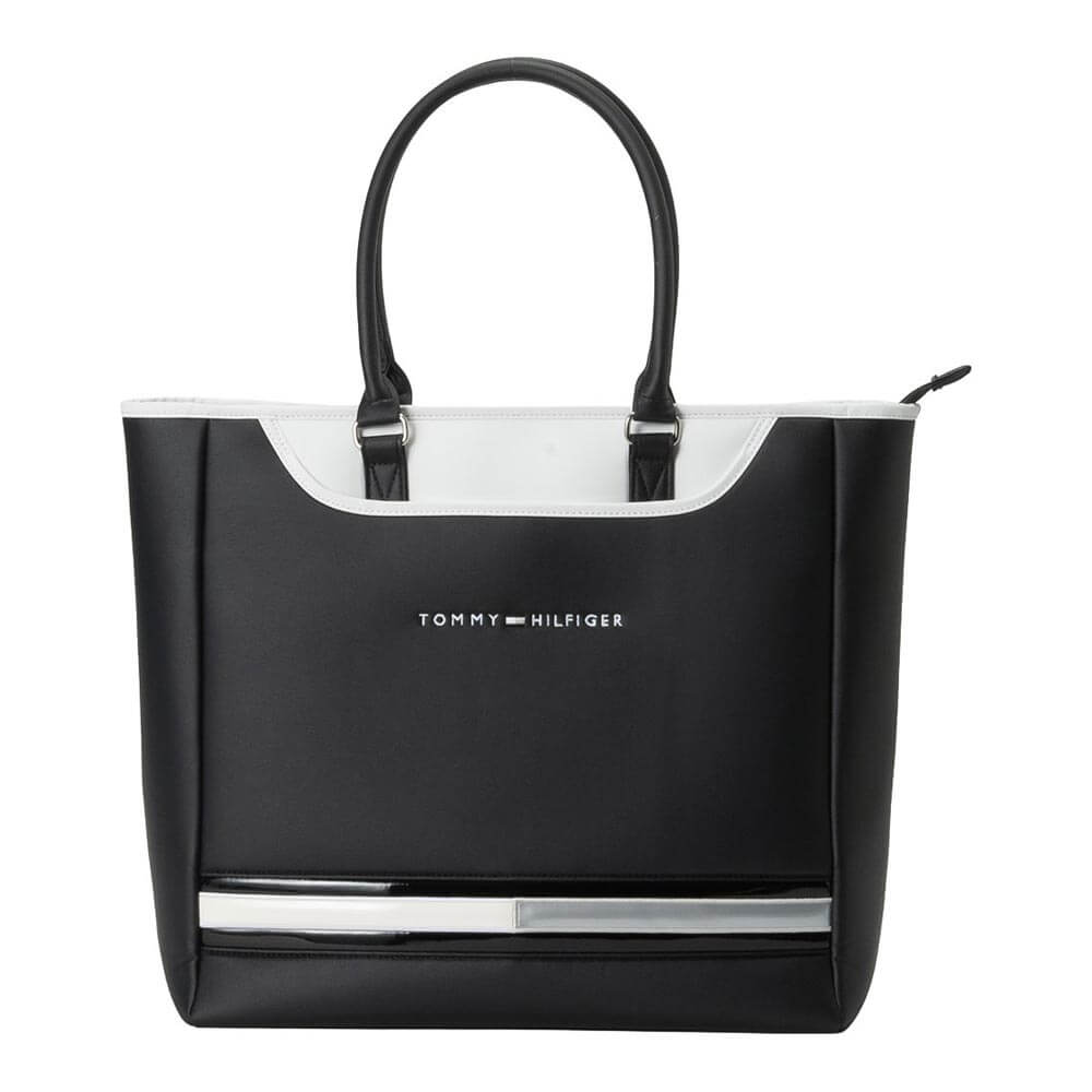 トミー ヒルフィガー ゴルフ　ベーシック トートバッグ THMG6STA 10 ブラック　2026年モデル ブラック