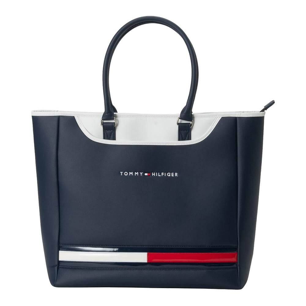 トミー ヒルフィガー ゴルフ　ベーシック トートバッグ THMG6STA 30 ネイビー　2026年モデル ネイビー