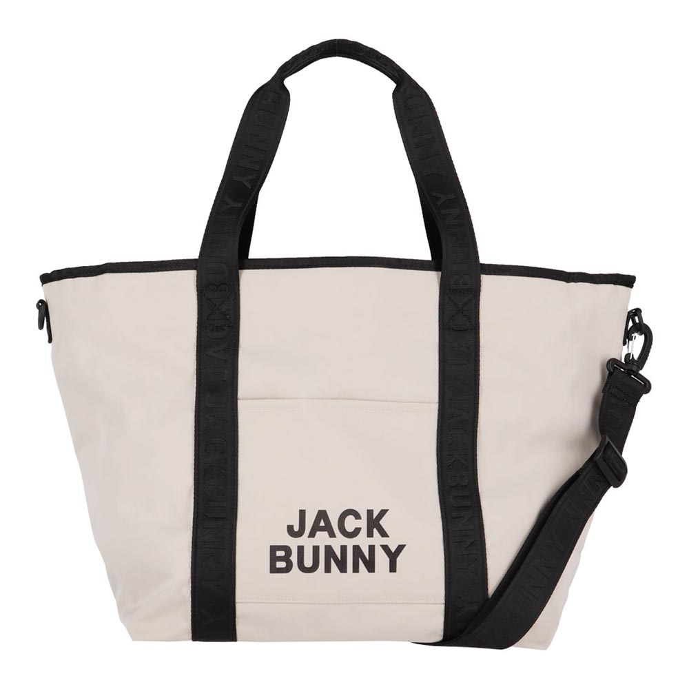 ジャックバニー Jack Bunny!!　ロゴテープ トートバッグ 262-6181213 020 グレー　2026年モデル グレー