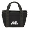 ジャックバニー Jack Bunny!!　ロゴテープ カートバッグ 262-6181214 010 ブラック　2026年モデル ブラック