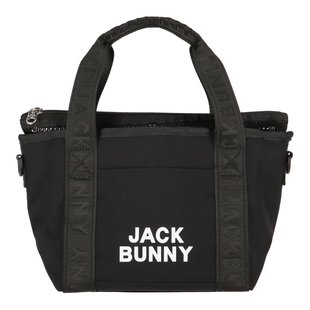 ジャックバニー Jack Bunny!!　ロゴテープ カートバッグ 262-6181214 010 ブラック　2026年モデル ブラック