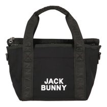 ジャックバニー Jack Bunny!!　ロゴテープ カートバッグ 262-6181214 010 ブラック　2026年モデル