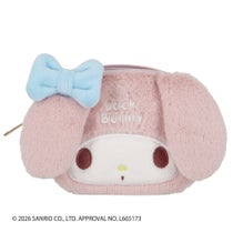 ジャックバニー Jack Bunny!! サンリオ マイメロディ クロミ コラボ ポーチ 262-6184432 090 マイメロディ 2026年モデル