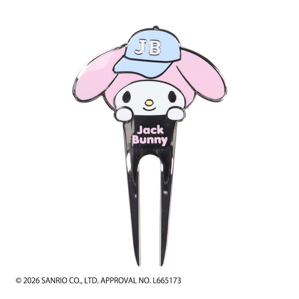 ジャックバニー Jack Bunny!! マイメロディ クロミ コラボ グリーンフォーク 262-6184436 090 マイメロディ 2026年モデル