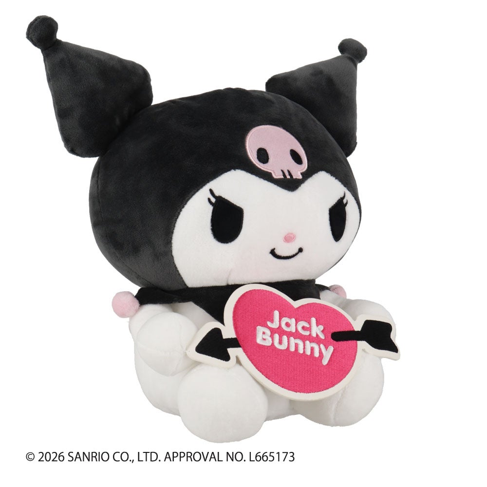 ジャックバニー Jack Bunny!!　マイメロディ・クロミ　コラボ ドライバー用 ヘッドカバー 262-6184438 010 クロミ　2026年モデル クロミ