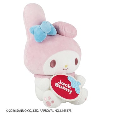 ジャックバニー Jack Bunny!!　マイメロディ・クロミ　コラボ ドライバー用 ヘッドカバー 262-6184438 090 マイメロディ　2026年モデル マイメロディ