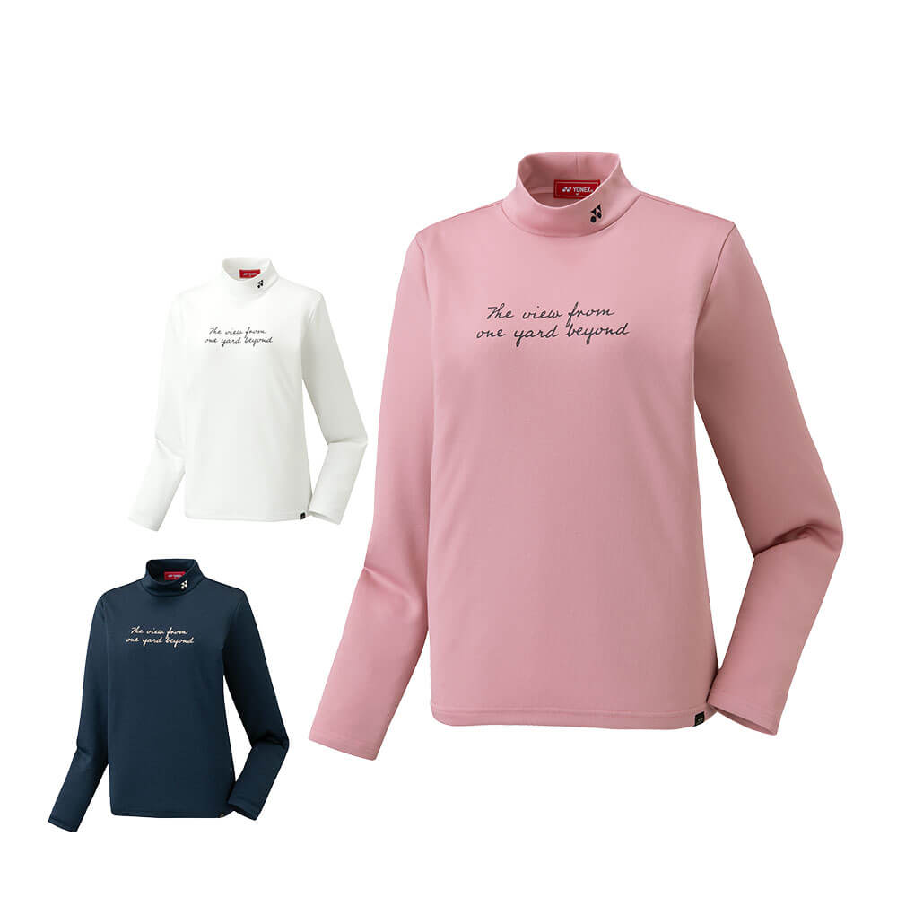 ヨネックス YONEX　レディース 長袖 ハイネック シャツ GWS5125　2025年モデル 詳細1