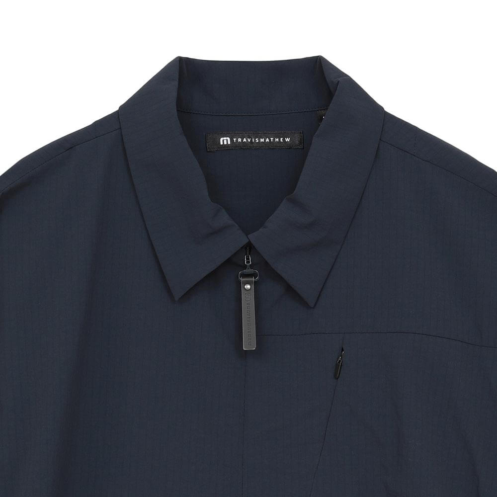 トラヴィスマシュー Travis Mathew メンズ 半袖 ハーフジップ