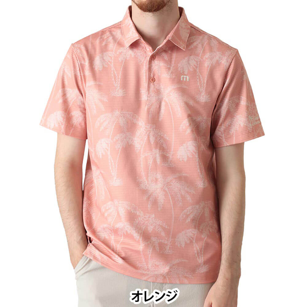 トラヴィスマシュー Travis Mathew メンズ パームツリープリント 半袖