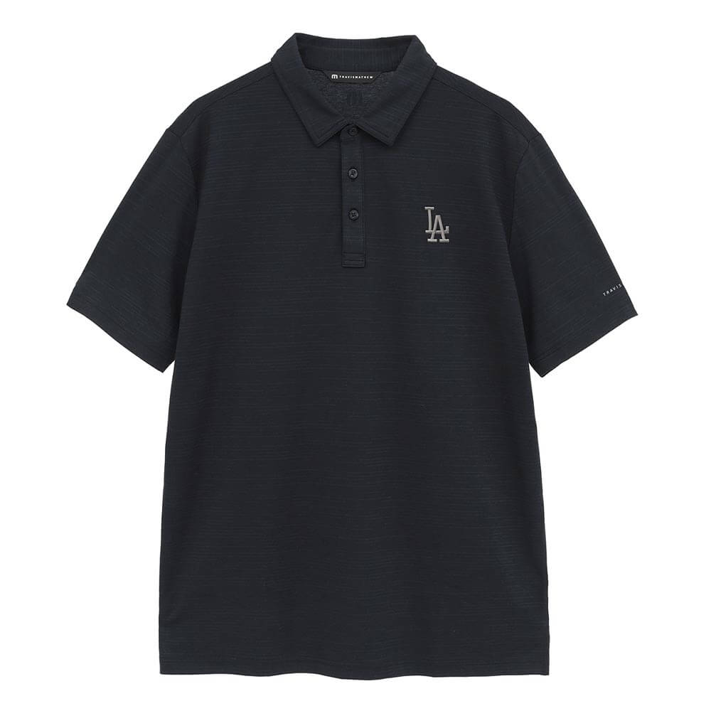 トラヴィスマシュー Travis Mathew　メンズ MLB ドジャース 半袖 ポロシャツ A47350J　2026年モデル ブラック