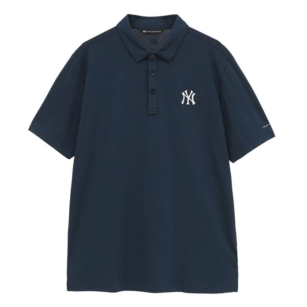 トラヴィスマシュー Travis Mathew　メンズ MLB ヤンキース 半袖 ポロシャツ A47351J　2026年モデル ネイビー