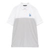 トラヴィスマシュー Travis Mathew　メンズ MLB ドジャース 半袖 ポロシャツ A42547J　2026年モデル ホワイト/グレー