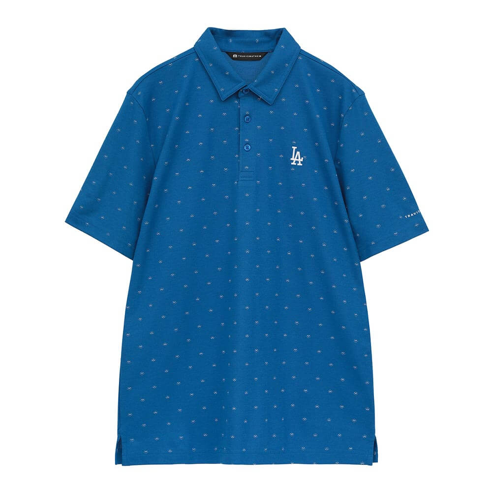 トラヴィスマシュー Travis Mathew　メンズ MLB ドジャース 半袖 ポロシャツ A46873J　2026年モデル ブルー