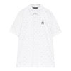 トラヴィスマシュー Travis Mathew　メンズ MLB ヤンキース 半袖 ポロシャツ A46883J　2026年モデル ホワイト/ネイビー