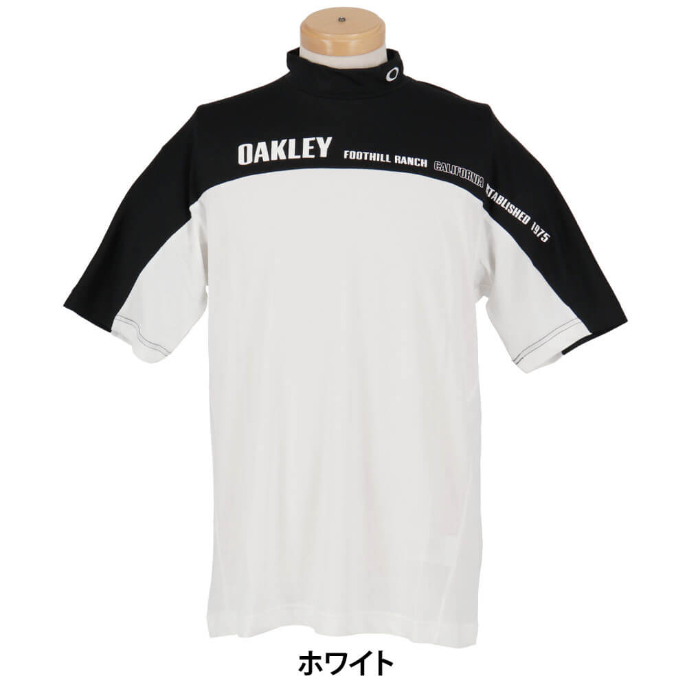 オークリー OAKLEY メンズ LASTING COOL BLOCK 半袖 モックネック