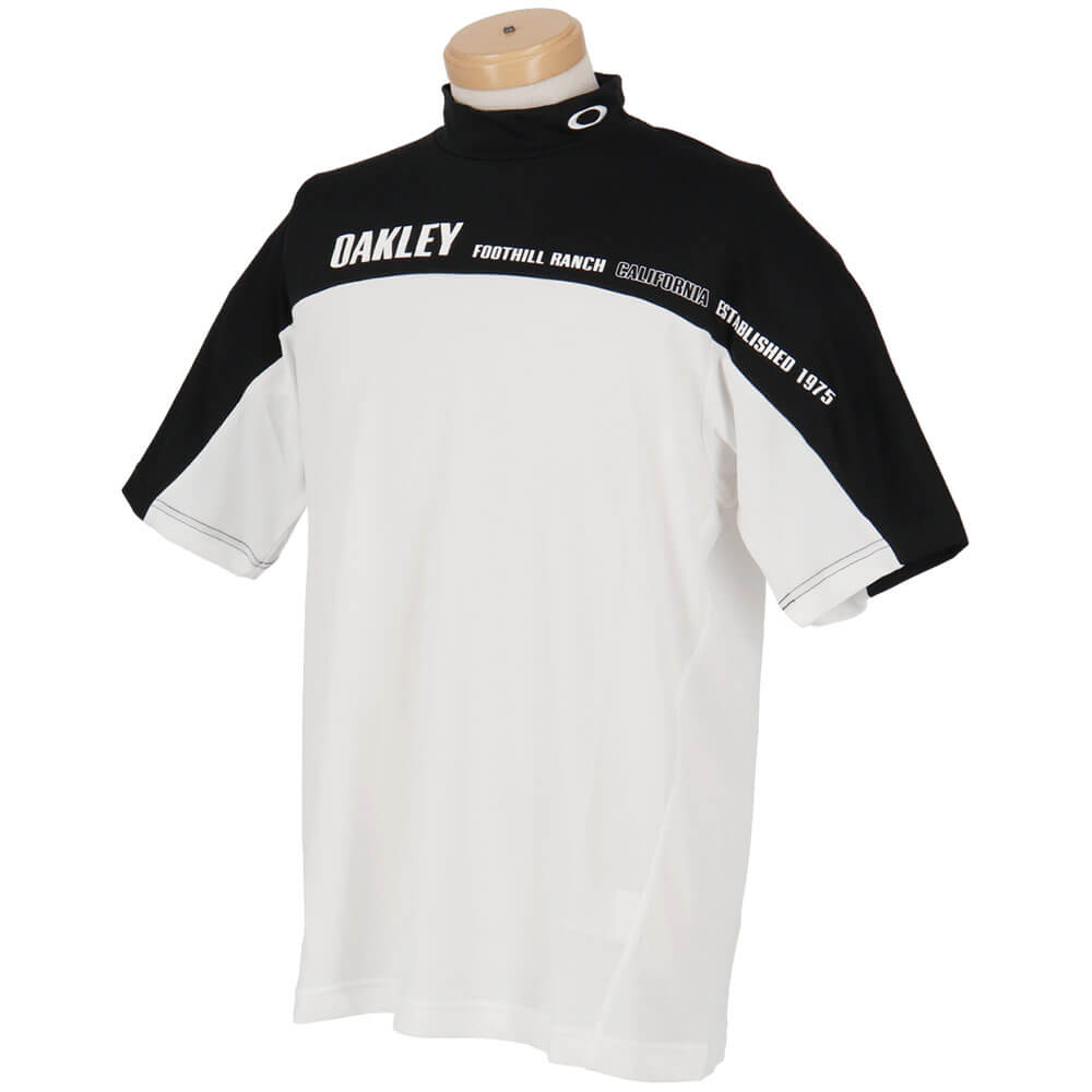 オークリー OAKLEY メンズ LASTING COOL BLOCK 半袖 モックネック